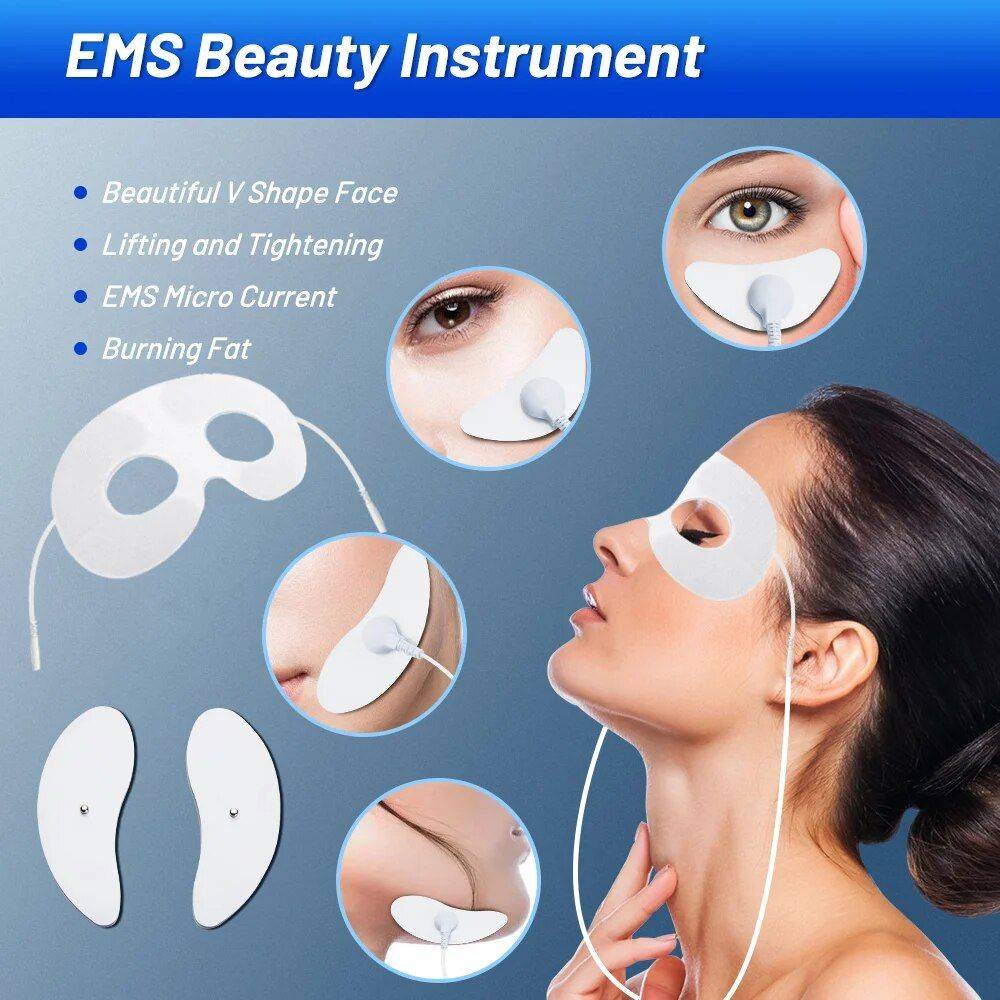 Microcurrent Facial Lifting & Massage Device: Anti-Wrinkle & Skin Tightening Health & Beauty Health Care Color : White 