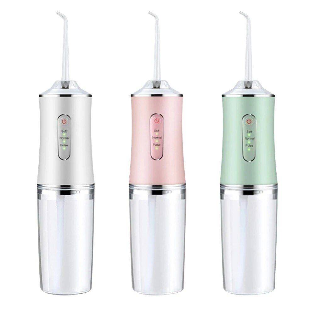 Portable Electric Dental Water Flosser Health & Beauty Health Care Color : White|Pink|Green 