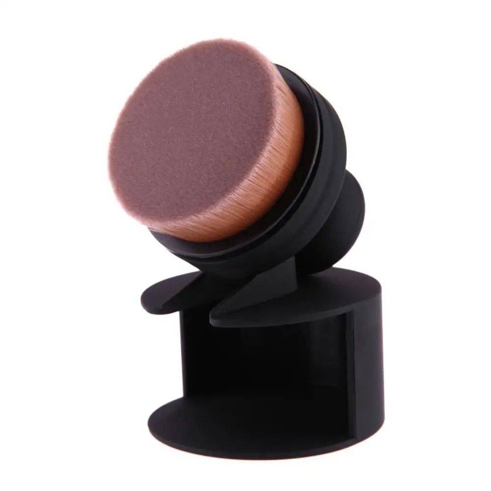 Single Push-Pull Portable O-Shape Seal Stamp Makeup Pen: Foundation, Powder & Blush Brush Health & Beauty Makeup Handle Color : Black 