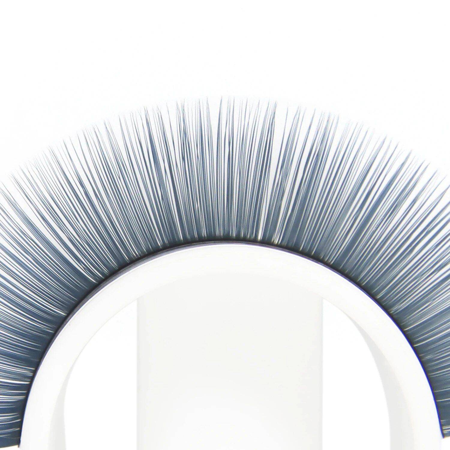 Morandi Grey Natural Long Colorful Individual Eyelash Extensions Health & Beauty Makeup Curl : C|D 