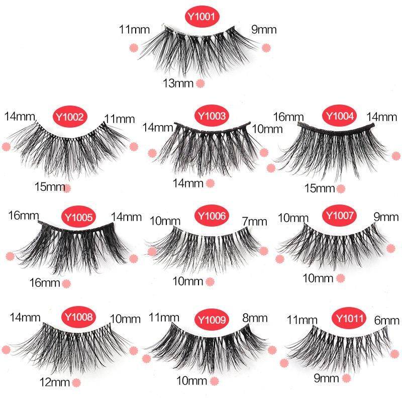 Natural Cat Eye Half Lashes - Soft, Fluffy Faux Eyelash Extensions for a Dramatic Look Health & Beauty Makeup Style : 10pairs-Y1001|10pairs-Y1002|10pairs-Y1003|10pairs-Y1004|10pairs-Y1005|10pairs-Y1006|10pairs-Y1007|10pairs-Y1008|10pairs-Y1009|10pairs-Y1011|5pairs-1011|5pairs-1001|5pairs-1004|5pairs-1005|5pairs-1006|5pairs-1007|5pairs-1008|5pairs-1003|5pairs-1009|5pairs-1002 