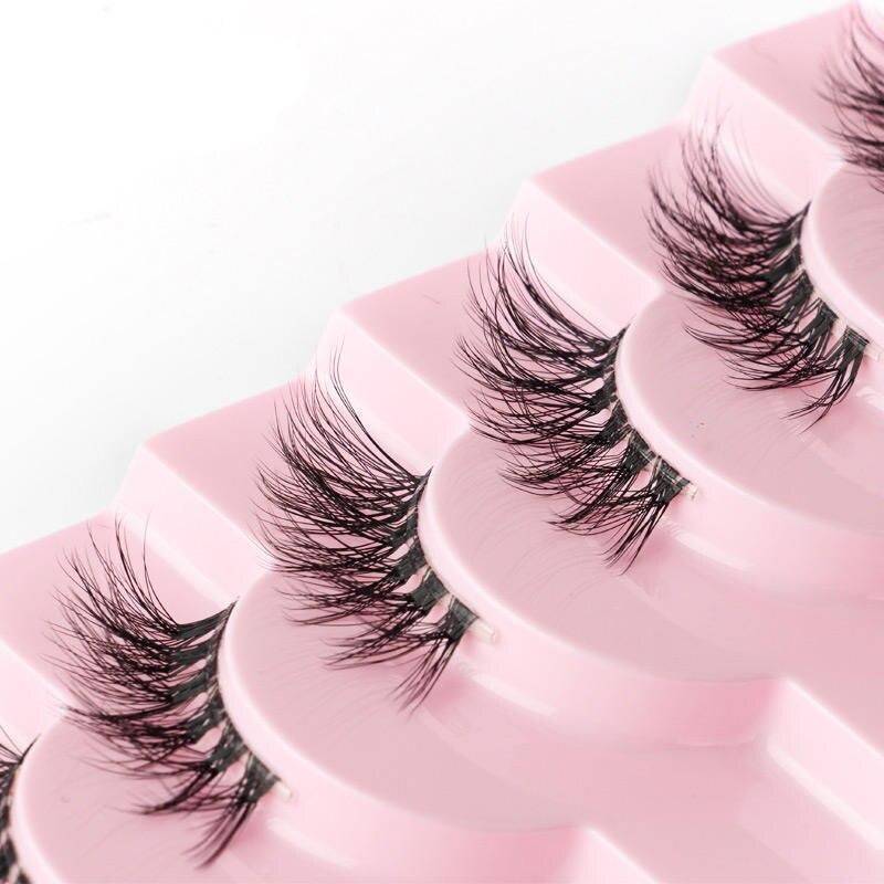 Natural Cat Eye Half Lashes - Soft, Fluffy Faux Eyelash Extensions for a Dramatic Look Health & Beauty Makeup Style : 10pairs-Y1001|10pairs-Y1002|10pairs-Y1003|10pairs-Y1004|10pairs-Y1005|10pairs-Y1006|10pairs-Y1007|10pairs-Y1008|10pairs-Y1009|10pairs-Y1011|5pairs-1011|5pairs-1001|5pairs-1004|5pairs-1005|5pairs-1006|5pairs-1007|5pairs-1008|5pairs-1003|5pairs-1009|5pairs-1002 