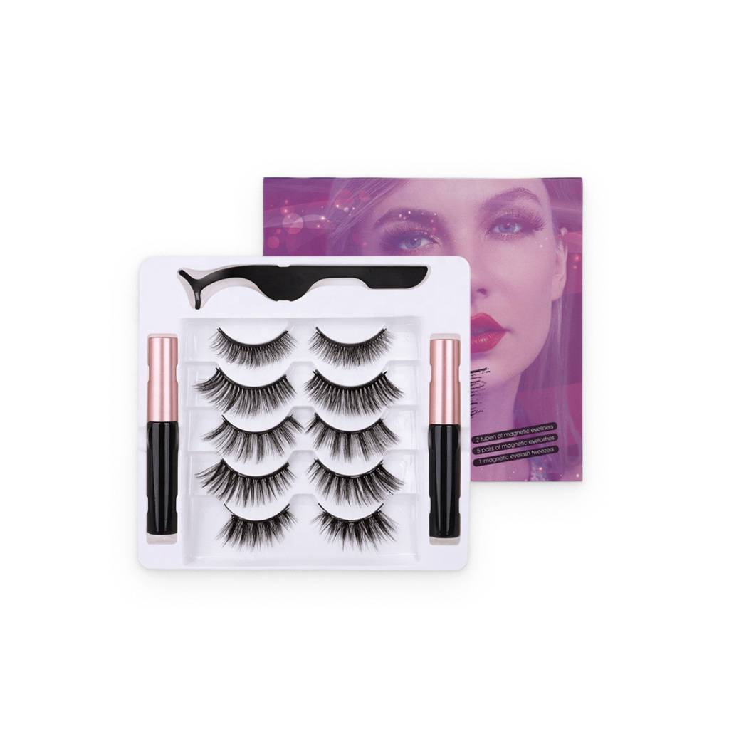 Magnetic Eyeliner & Eyelashes Kit Health & Beauty Makeup  