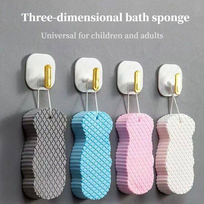 Soft Sponge Exfoliating Body Scrubber - Gentle Skin Care for All Ages Health & Beauty Skin Care Color : White|Pink|Blue|Grey 