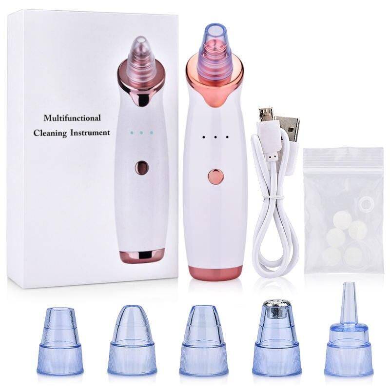 Electric Facial Vacuum Blackhead & Acne Remover with Deep Pore Cleaning Tools Health & Beauty Skin Care  