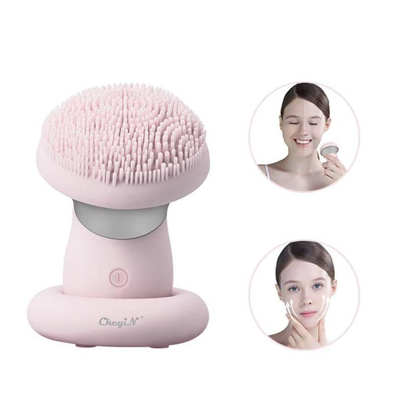 Rechargeable Silicone Facial Cleanser with V-Face Lifting & Tightening Features Health & Beauty Skin Care Color : Pink 