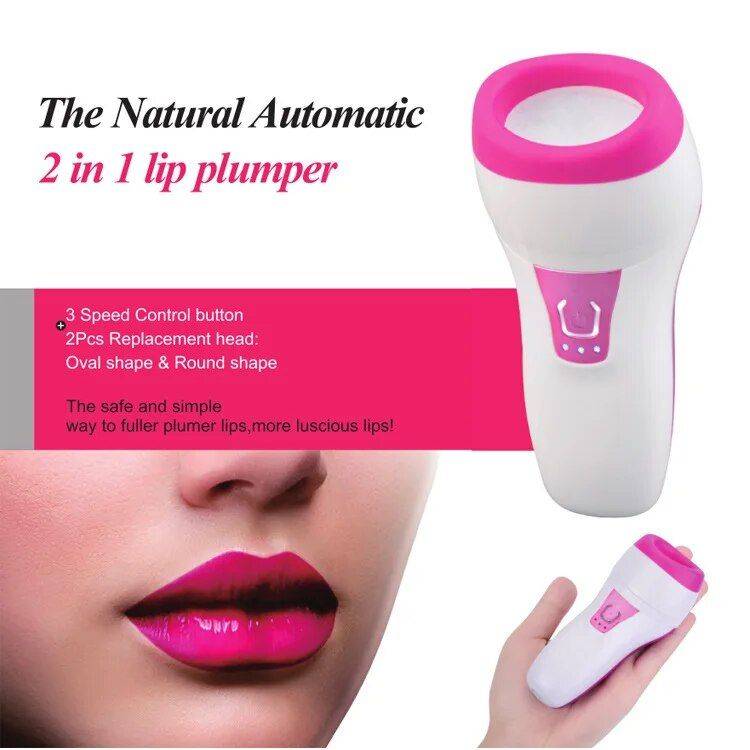 Electric Lip Plumping Enhancer - Portable, Sexy Fuller Lips Tool Health & Beauty Skin Care Color : Blue|Pink 