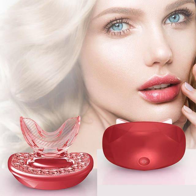 Rechargeable LED Lip Plumper Device: Restore & Enhance Natural Beauty Health & Beauty Skin Care Color : Blue|White|Red 