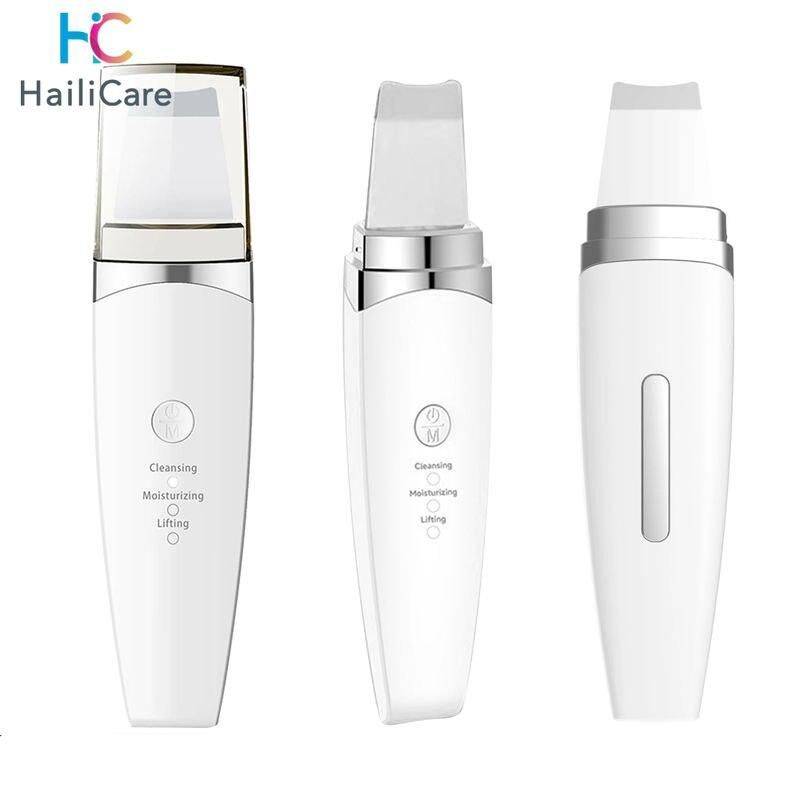 Ultrasonic Deep-Clean Skin Scrubber & Blackhead Remover Health & Beauty Skin Care Color : White 