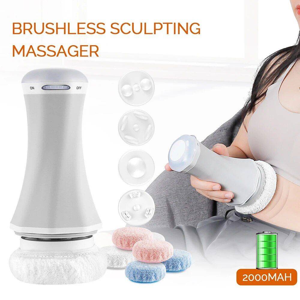 Wireless Body Sculpting & Slimming Vibrator: Anti-Cellulite & Fat Removal Massager Beauty Gadgets & Tools Gadgets Color : Green|Blue|Gray 