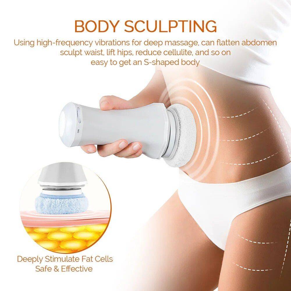 Wireless Body Sculpting & Slimming Vibrator: Anti-Cellulite & Fat Removal Massager Beauty Gadgets & Tools Gadgets Color : Green|Blue|Gray 