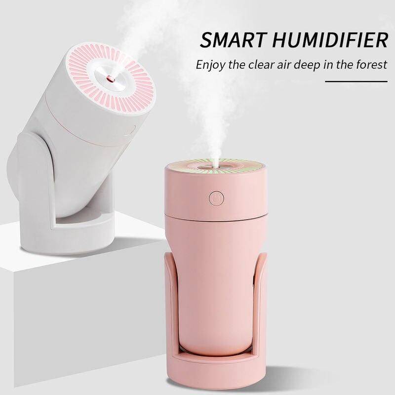 Compact Ultrasonic Humidifier – Portable & Adjustable Nano Mist Purifier with USB Beauty Gadgets & Tools Gadgets Color : White|Black|Pink 