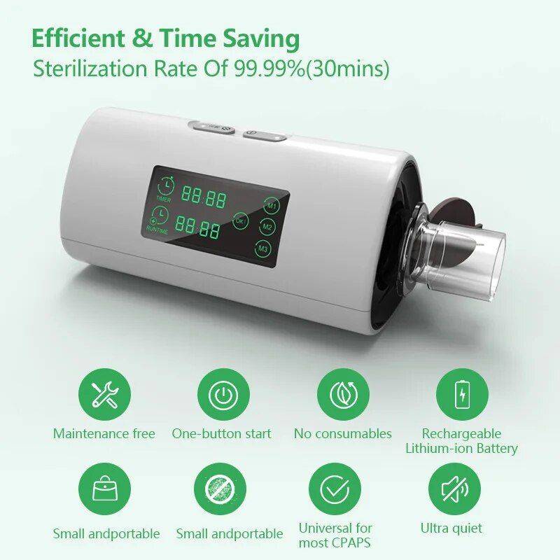 Portable Ozone CPAP Sanitizer - Sleep & Snore Purification Air Sterilizer Beauty Gadgets & Tools Gadgets Color : multi 