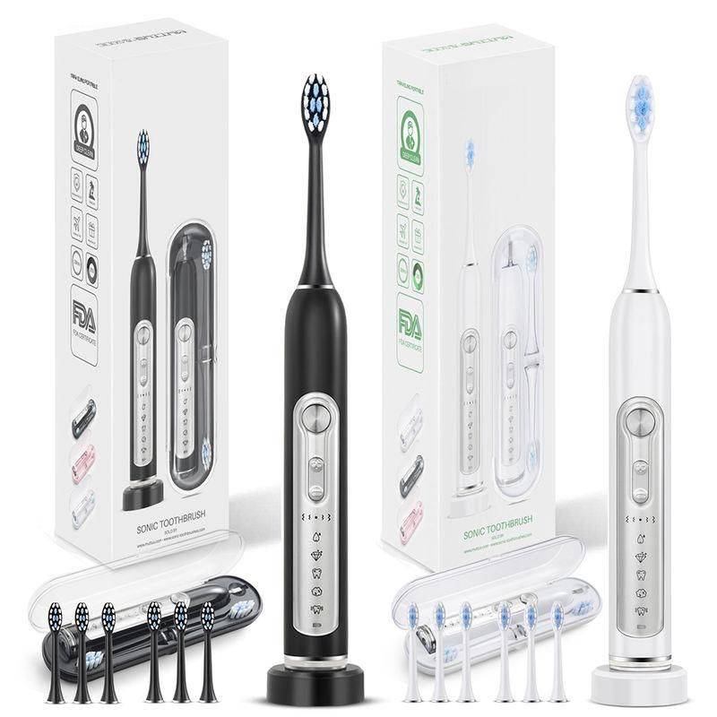 Advanced Sonic Electric Toothbrush with Smart Timer, IPX7 Waterproof and Multiple Modes Beauty Gadgets & Tools Gadgets Color : Black|White|Pink 