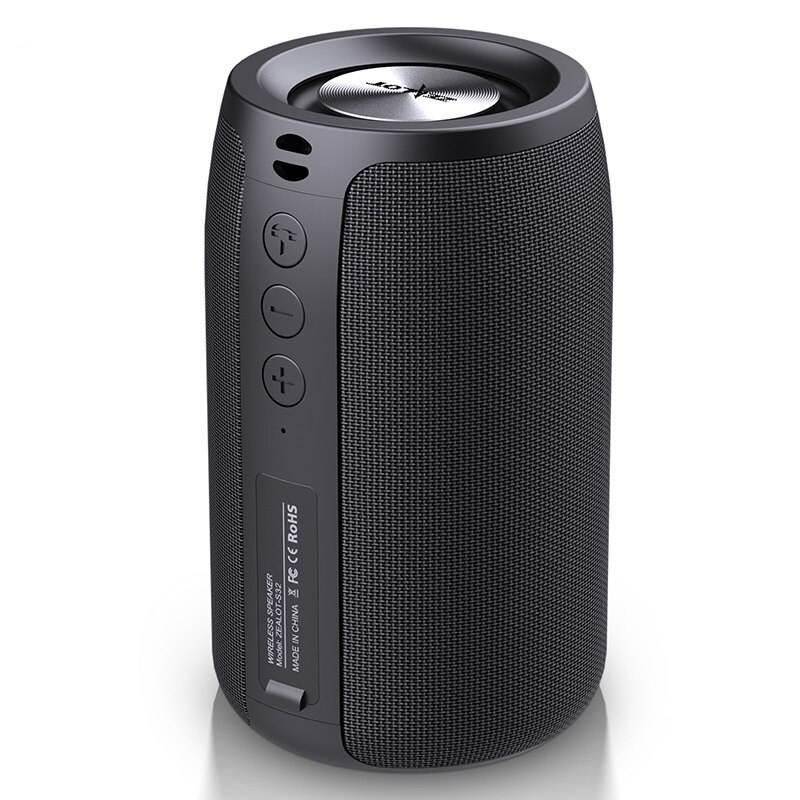 Wireless Waterproof Stereo Speaker Bluetooth Speakers Gadgets Color : Black 