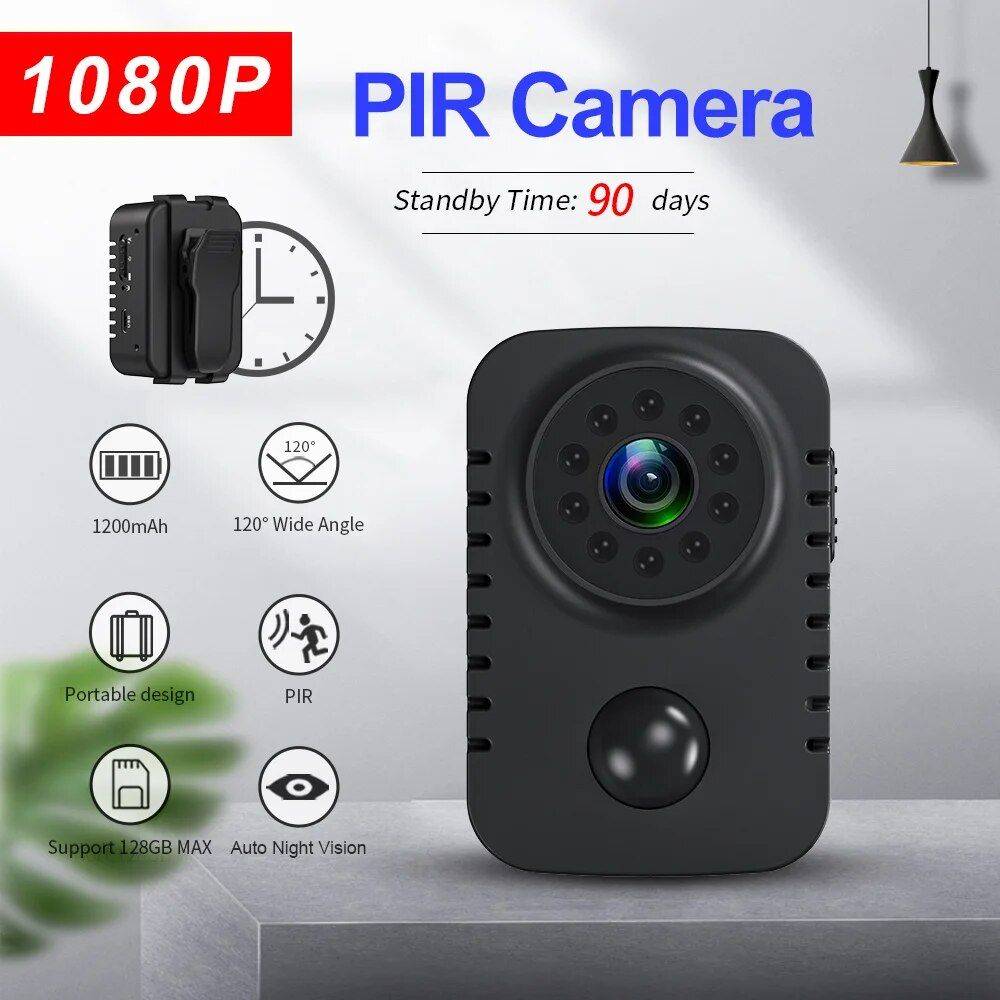 1080P Mini Body Camcorder with Night Vision & Motion Detection Car Electronics Gadgets  