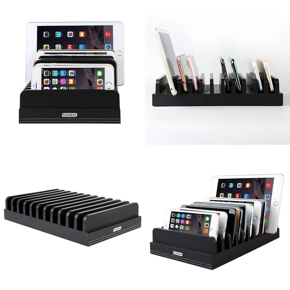 11-Slot Multi-Function Device Docking Station for Phones, Tablets, and MAC Chargers Gadgets  