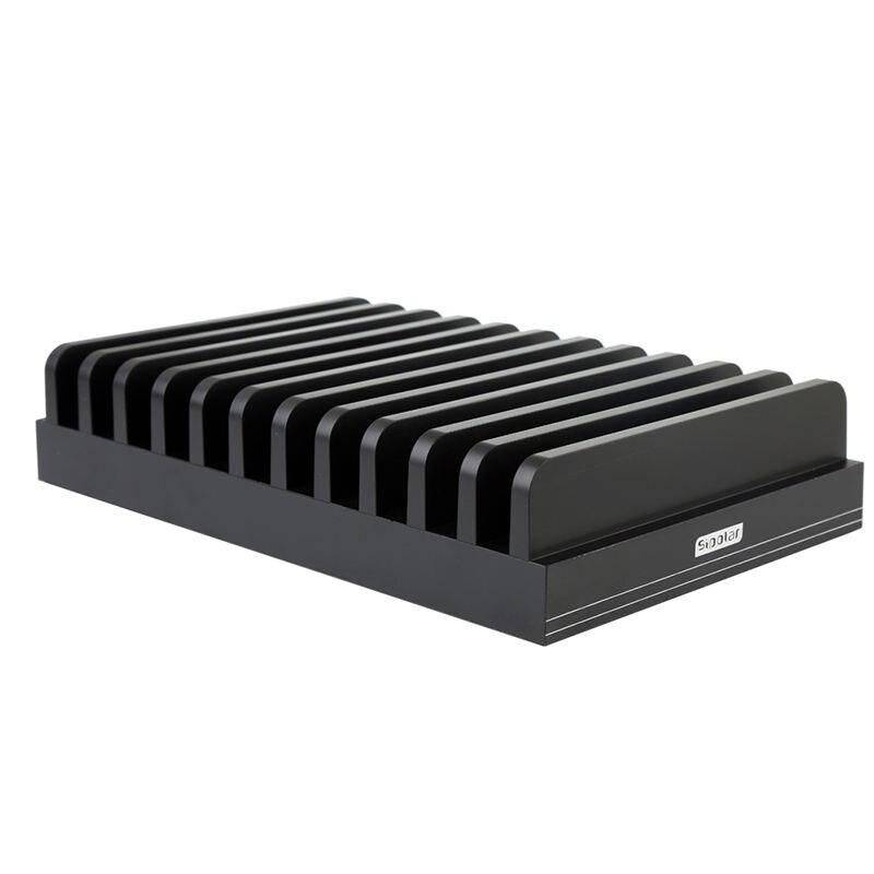 11-Slot Multi-Function Device Docking Station for Phones, Tablets, and MAC Chargers Gadgets  