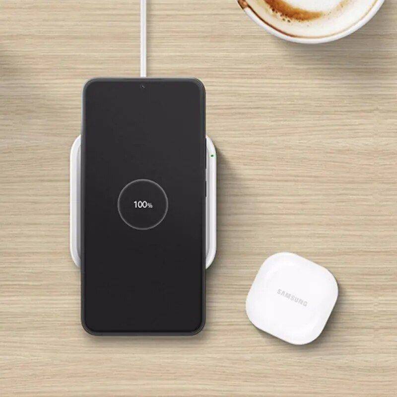 Fast Wireless 15W QI Charging Pad for Samsung Chargers Gadgets Color : Black with Cable|Black with EU Carger|White with Cable|White with EU Carger 