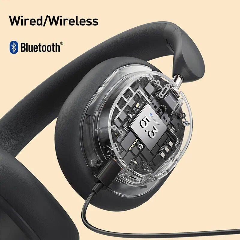 Wireless Over-Ear Bluetooth 5.3 Headphones Best Sellers Gadgets Headphones Color : Gray|White|Pink|Black 