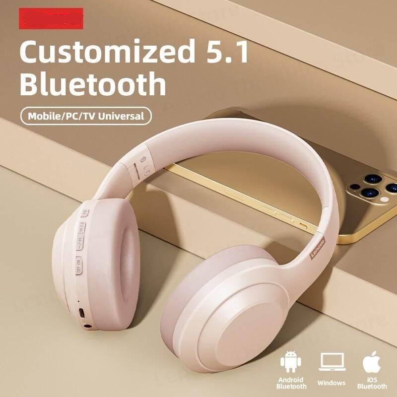 Wireless TWS Stereo Headphones with Active Noise-Cancellation & Bluetooth 5.0 Gadgets Headphones Color : White|Black|Pink|Beige 