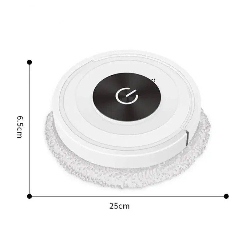 2-in-1 Robot Vacuum with Dry & Wet Mop Capabilities Home Electronics Household Cleaning Color : White|Black 