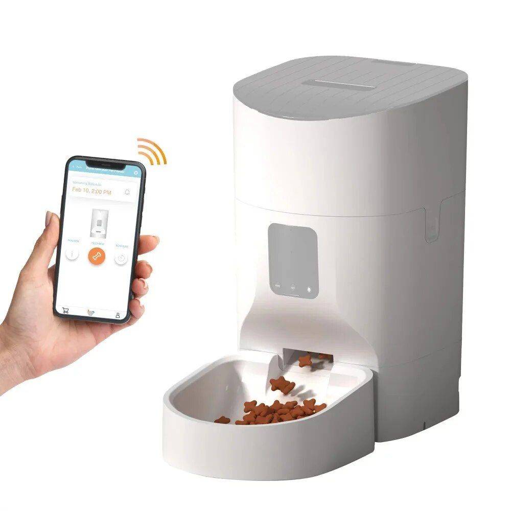 9L Smart Pet Feeder with Interactive App Control & Voice Recording Kitchen Kitchen Gadgets  