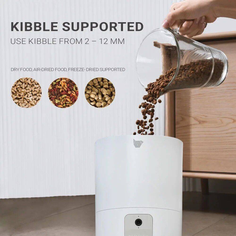 9L Smart Pet Feeder with Interactive App Control & Voice Recording Kitchen Kitchen Gadgets  