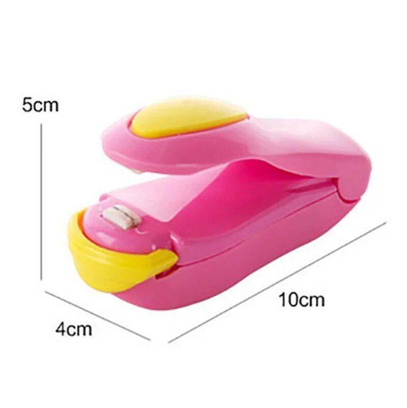 Compact & Portable Mini Sealer Kitchen Kitchen Gadgets Color : Blue|Yellow|Purple|Pink|White 