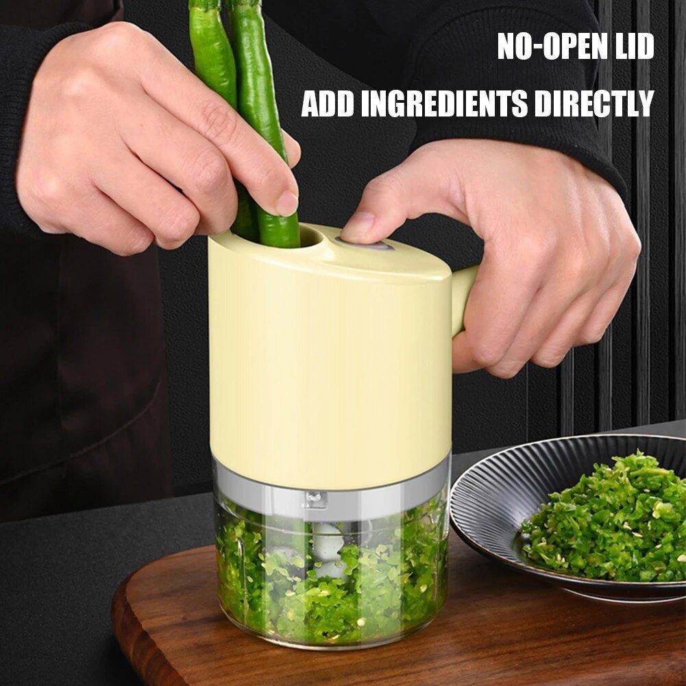 Electric Vegetable Cutter & Garlic Masher | Multi-Function Food Processor Kitchen Kitchen Gadgets Variation : Electric 