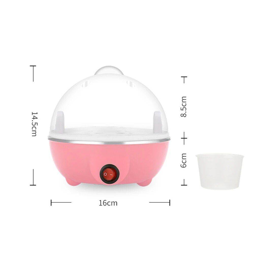 7 Eggs Boiler Steamer Kitchen Kitchen Gadgets Color : Yellow|Blue|Pink 