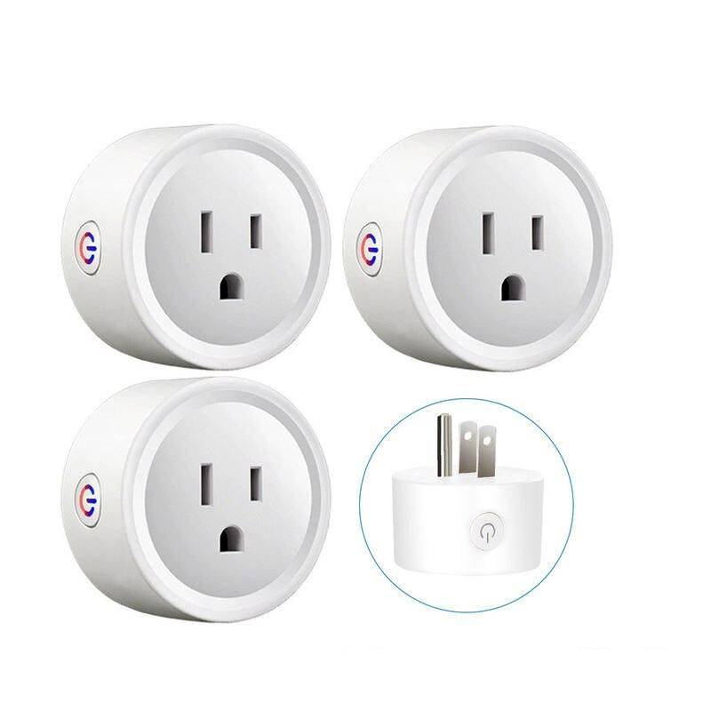 WiFi Smart Plug with Voice Control & Timing Function Home Electronics Smart Home Bundle : 1PC|2PC|3PC|4PC 