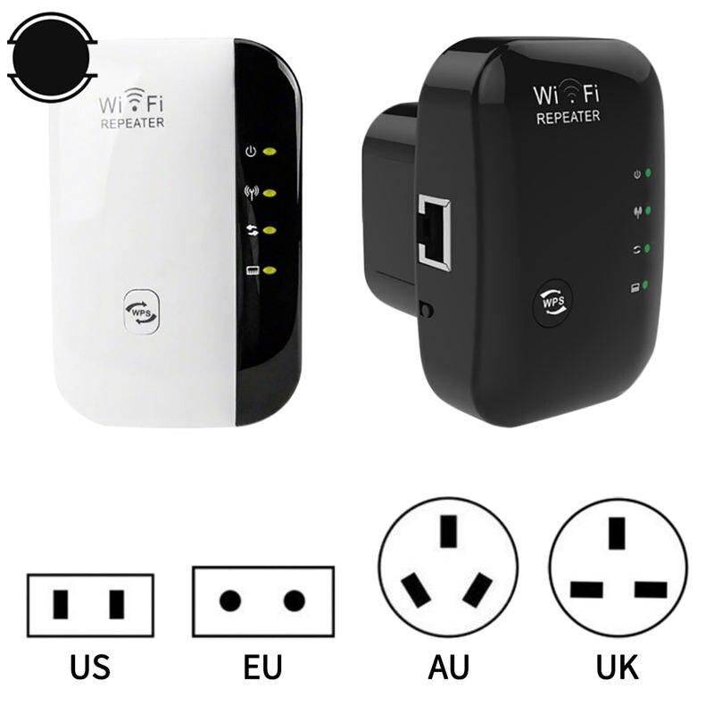 300Mbps Wireless WiFi Repeater Home Electronics Smart Home Color, Plug Type : White, EU|White, US|White, AU|White, UK|Black, EU|Black, US|Black, UK 