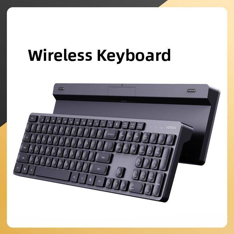 Wireless 2.4G Dual-Language Keyboard & Mouse Combo - High Precision, Ergonomic Design for Efficient Home Office Setup Gadgets Keyboards & Mice Color : Black 