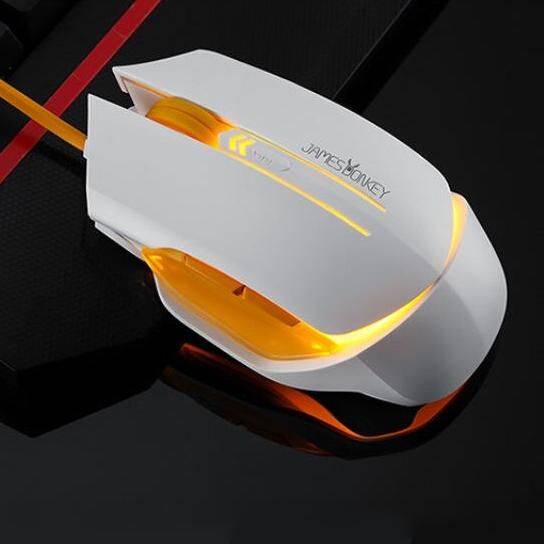 2000DPI Professional Esports Gaming Mouse with 6 Buttons and Laser Precision Gadgets Keyboards & Mice Laptop & Tablet Accessories Color: White 