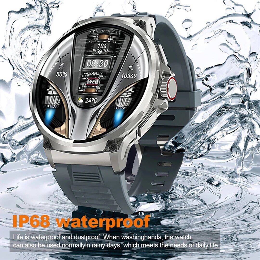 Ultra HD Display Men's Smartwatch with 1.85