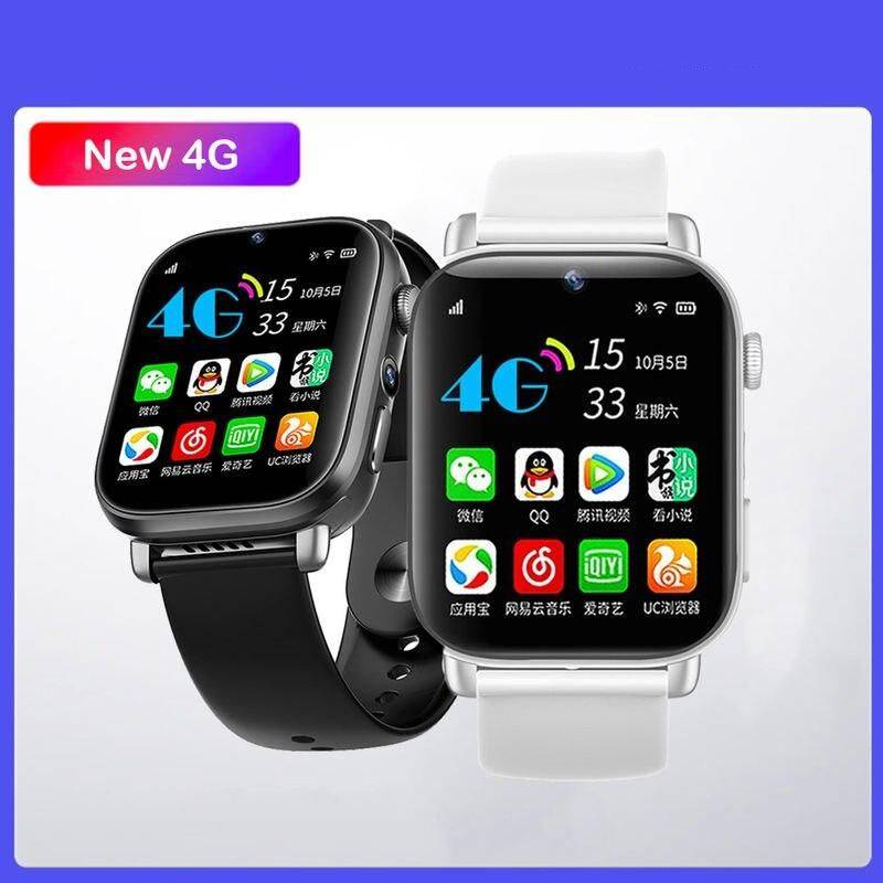 4G Kids Smartwatch with GPS and WiFi Connectivity Gadgets Smartwatches & Accessories Color : White|Black 