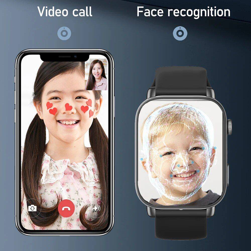 4G Kids Smartwatch with GPS and WiFi Connectivity Gadgets Smartwatches & Accessories Color : White|Black 