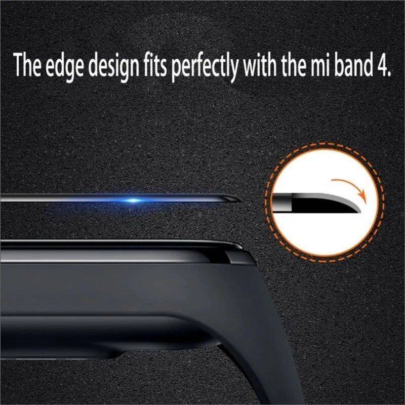 3D Tempered Glass Screen Protector for Xiaomi Mi Band 3/4/5/6/7 Gadgets Smartwatches & Accessories Quantity : 1PCS|2PCS 