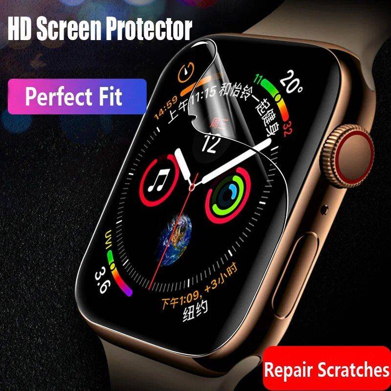 Ultra-Clear Hydrogel Screen Protector Film for Apple Watch (3-Pack) Gadgets Smartwatches & Accessories Color : 1 Pcs|2 Pcs|3 Pcs 