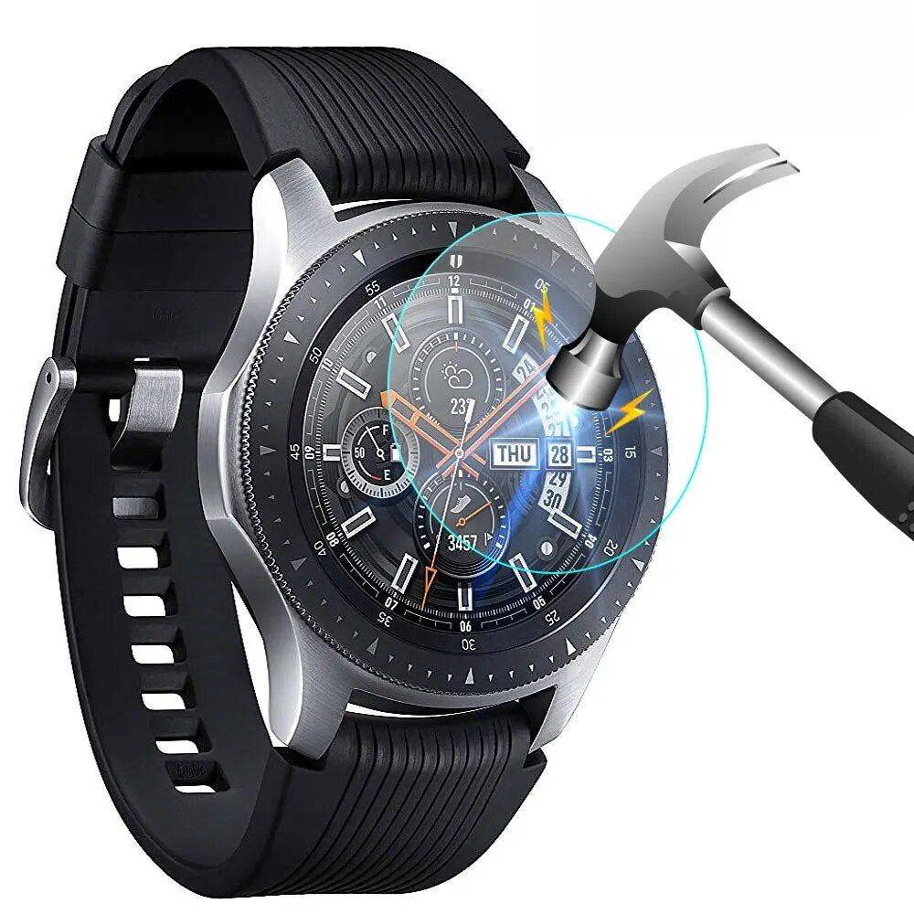 Explosion-Proof Tempered Glass Screen Protector for Samsung Smartwatches Gadgets Smartwatches & Accessories Color : Galaxy watch 46mm|Galaxy watch 42mm|Galaxy watch Active|Active 2 40mm|Active 2 44mm|Gear S2|Gear sport|Gear S3 