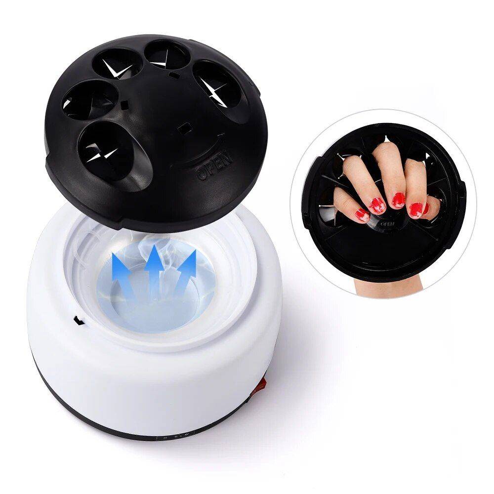 Efficient Portable Steam Gel Polish Remover - Professional UV Nail Cleaner Gadgets TikTok Specials Color : US Plug 220-240V 