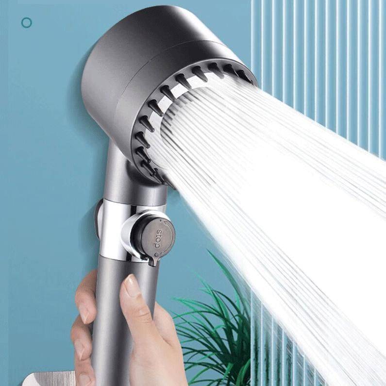 High-Pressure 3-Mode Adjustable Shower Head with Water-Saving Filter - Portable Bathroom Accessory Gadgets TikTok Specials Color : Gray  