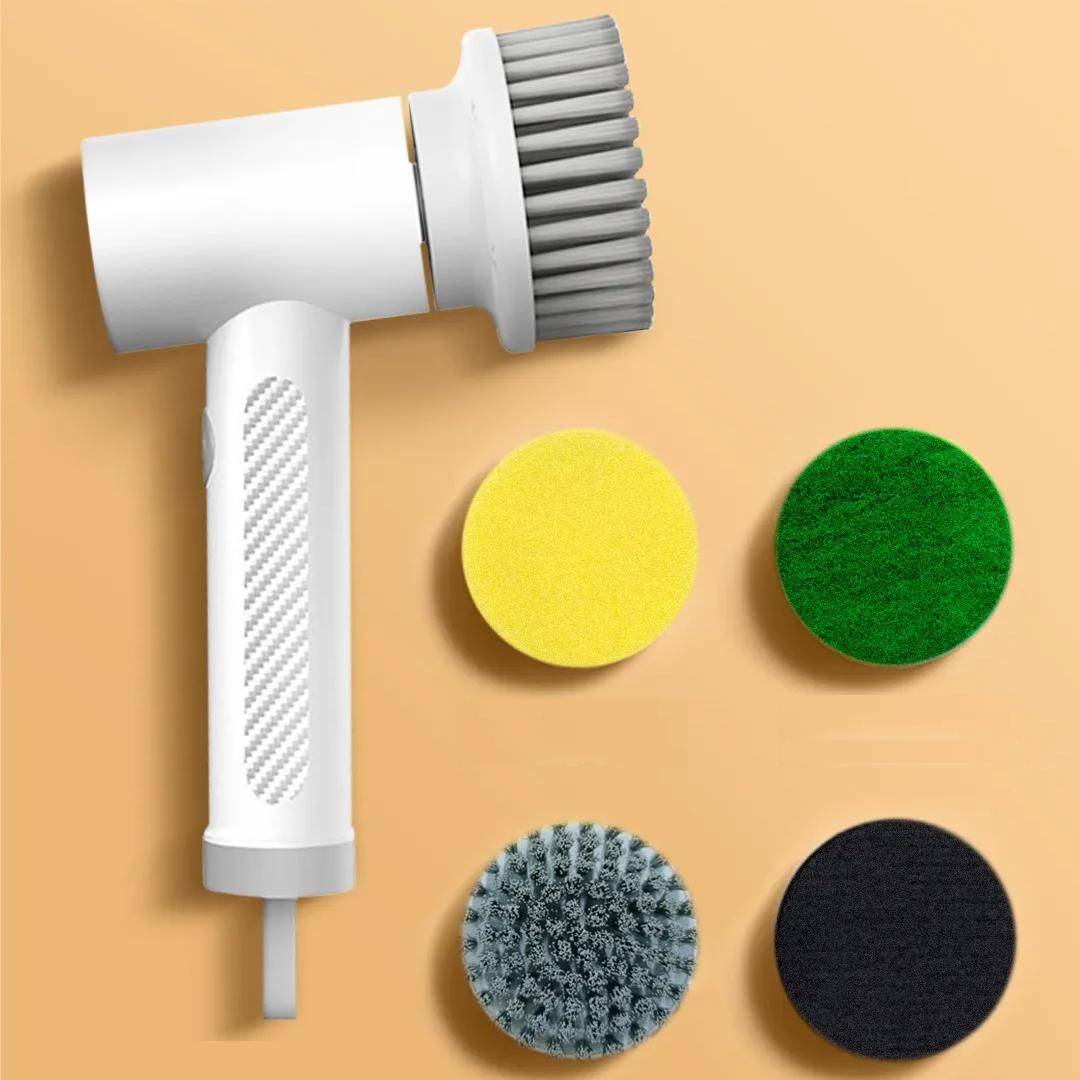 Multi-Purpose 4-in-1 Wireless Electric Cleaning Brush Gadgets TikTok Specials  