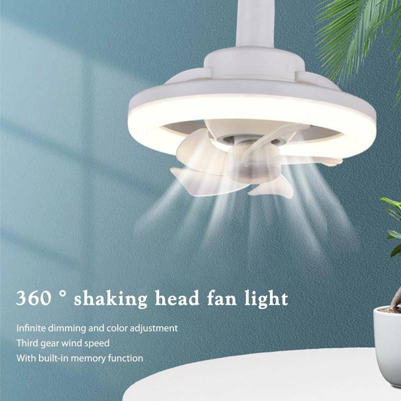 Elegant LED Ceiling Fan Light Best Sellers Gadgets TikTok Specials Type : 48W|48W 1M Wire|48W 0.5M Telescopic Rod 