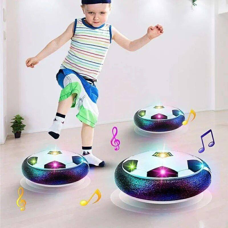 LED Hover Soccer Ball Activity & Entertainment Best Sellers Kids & Babies Color : AS956 Light Music 