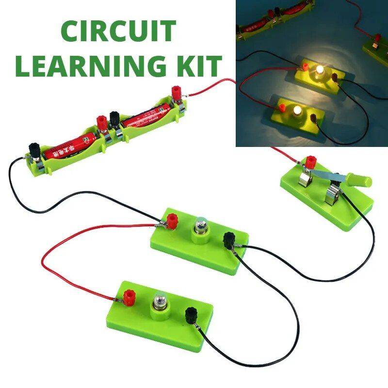 Electric Circuit Exploration Kit - STEM Physics Learning Toy for Kids 