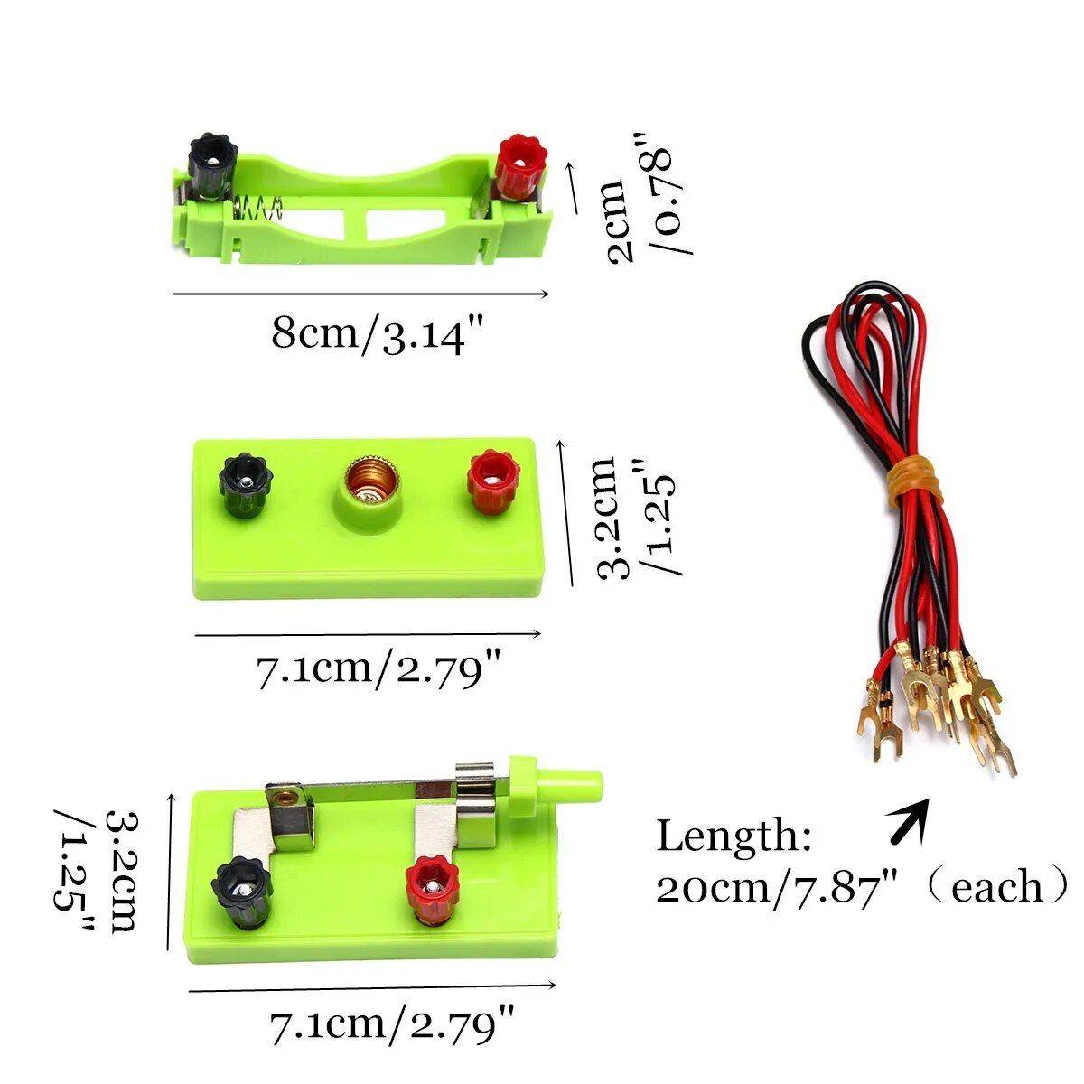 Electric Circuit Exploration Kit - STEM Physics Learning Toy for Kids 