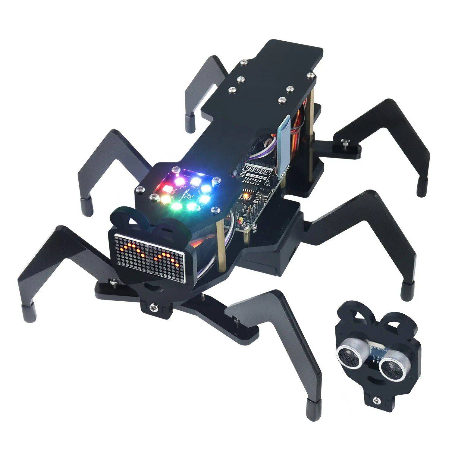 Freenove Robot Ant Kit for Arduino - STEM Learning & Fun Activity & Entertainment Kids & Babies  