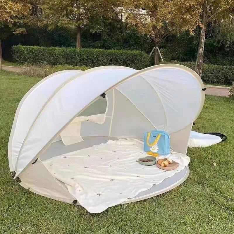 UV-Protected Beach Foldable Children’s Play Tent 